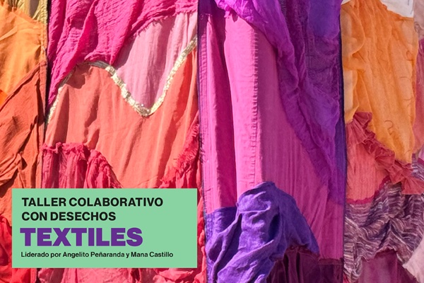 Arte Colaborativo con desechos textiles [23962]